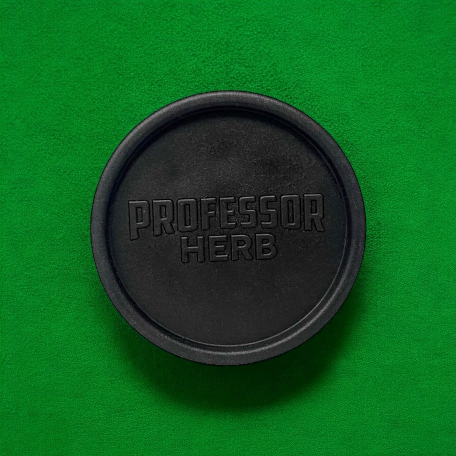 Professor Herb Biodegradable Hemp Shredder Grinder (2 Part) - Black - Image 3