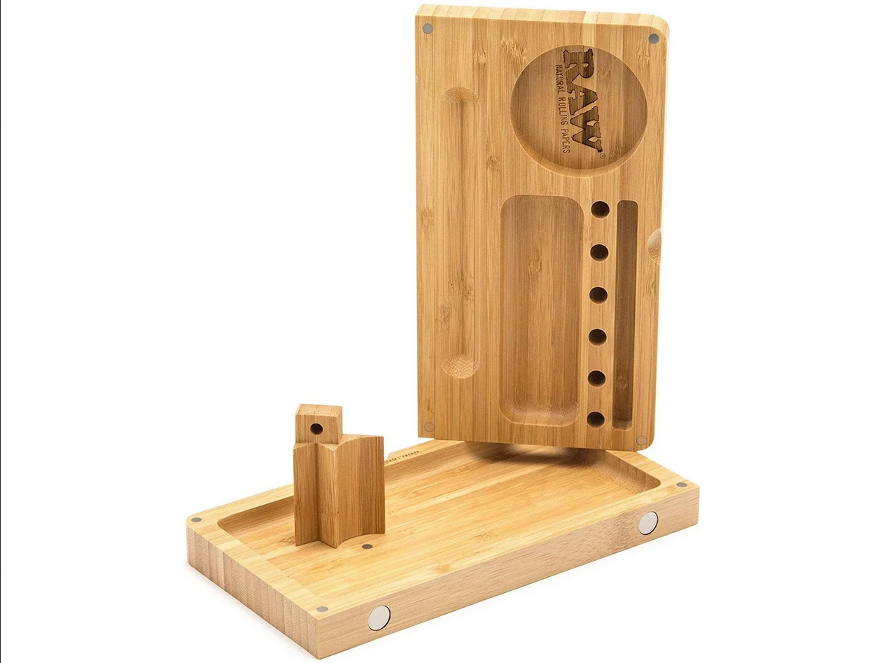 RAW Wooden Backflip Rolling Tray - Image 2