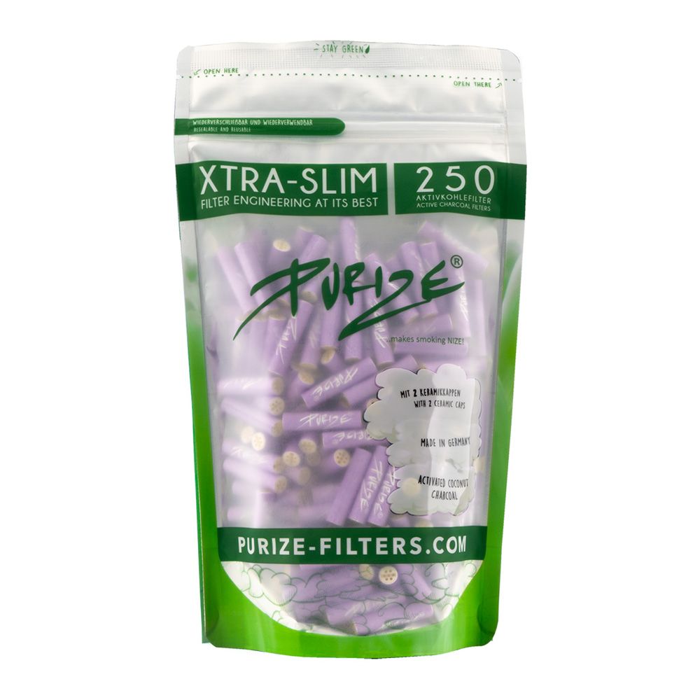 PURIZE® Activated Carbon Xtra Slim Filters Bag (250 pcs) - Image 3