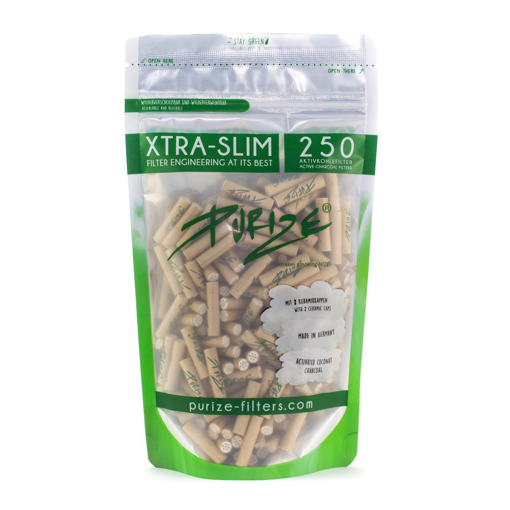 PURIZE® Activated Carbon Xtra Slim Filters Bag (250 pcs) - Image 4