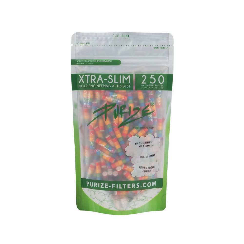 PURIZE® Activated Carbon Xtra Slim Filters Bag (250 pcs) - Image 6