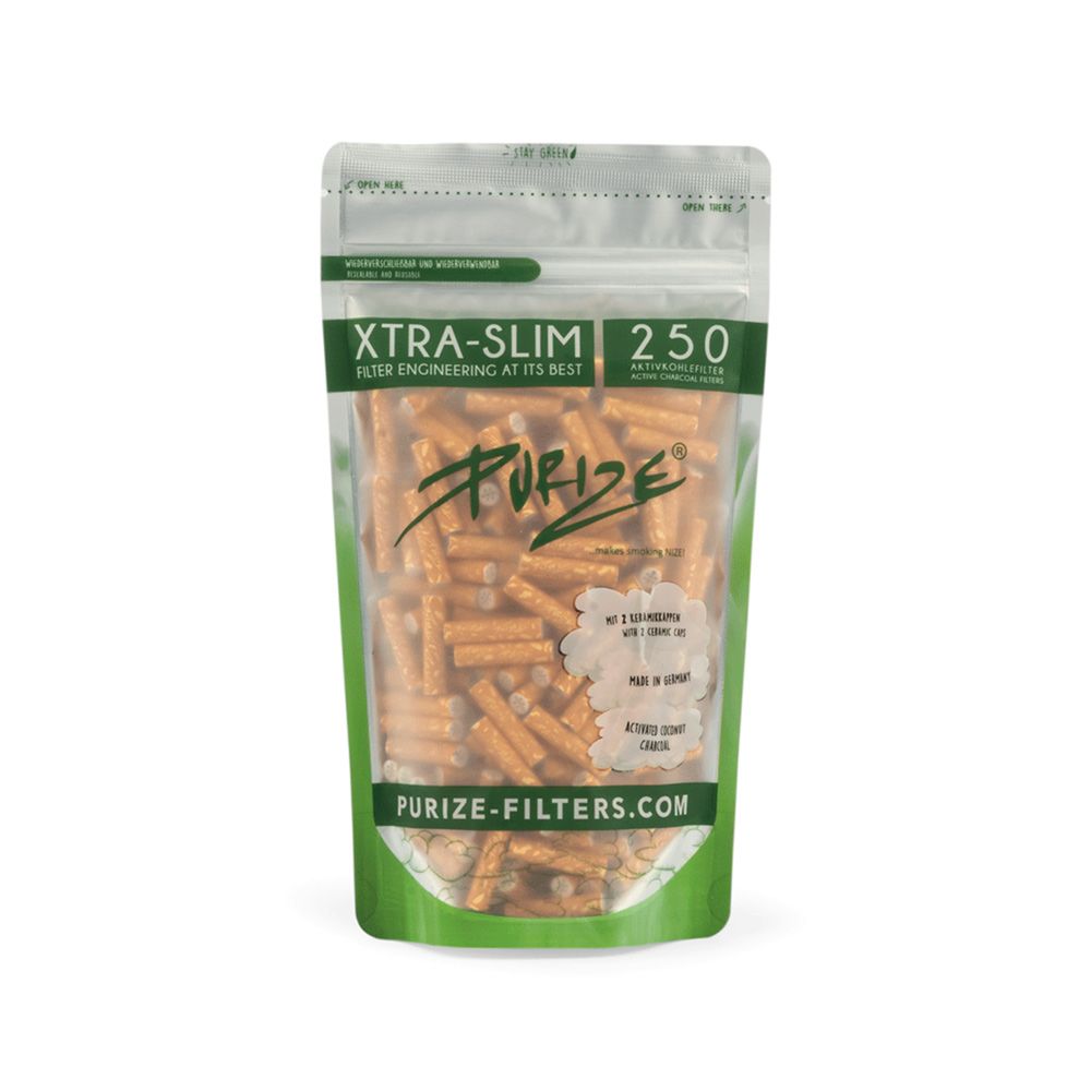 PURIZE® Activated Carbon Xtra Slim Filters Bag (250 pcs) - Image 7