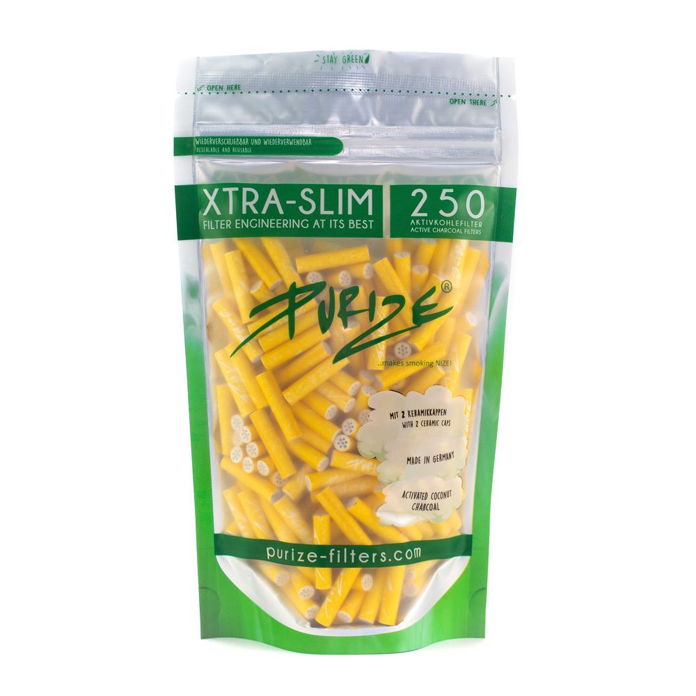 PURIZE® Activated Carbon Xtra Slim Filters Bag (250 pcs) - Image 9