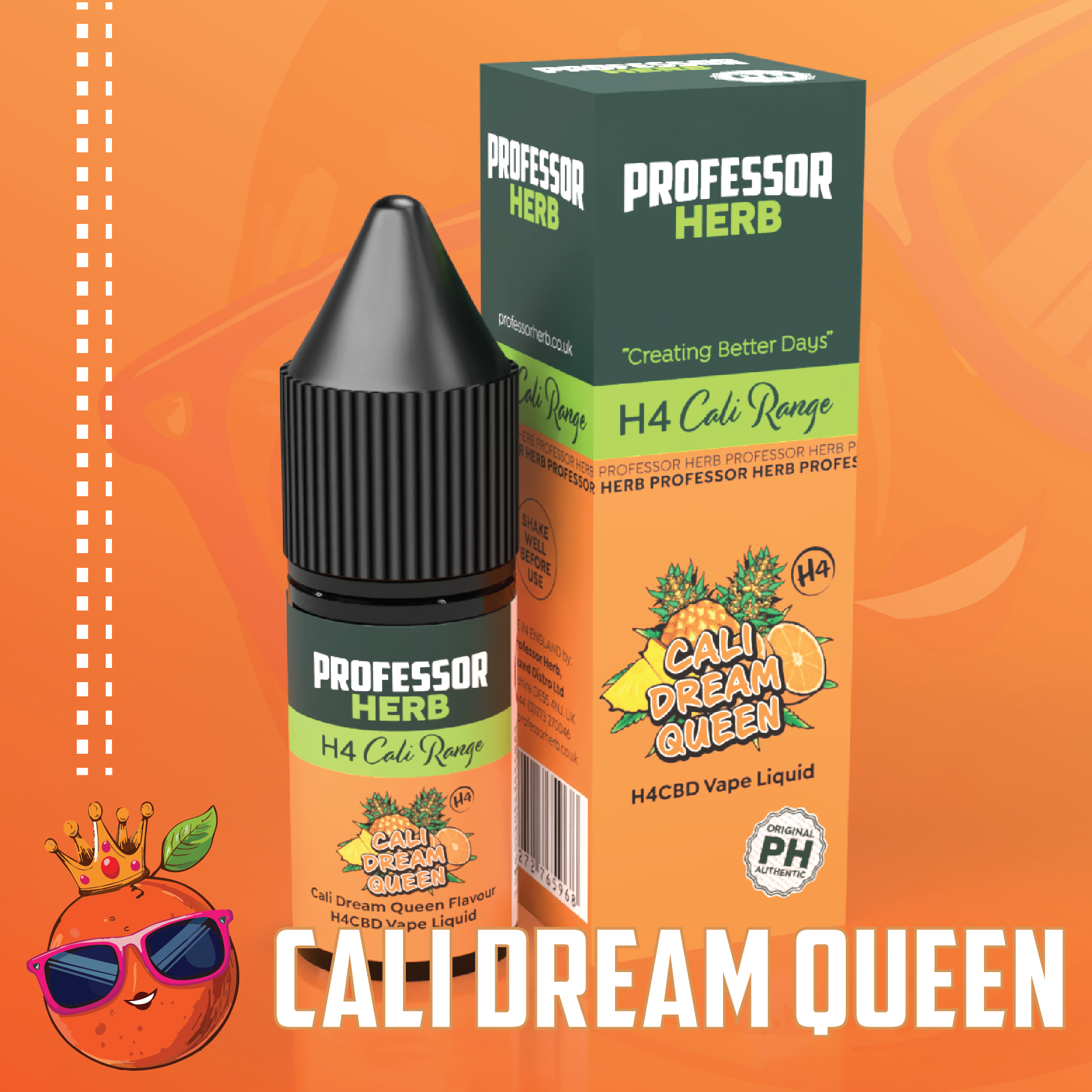 Professor Herb H4CBD Vape Liquid - 1700mg 10ML - Image 16