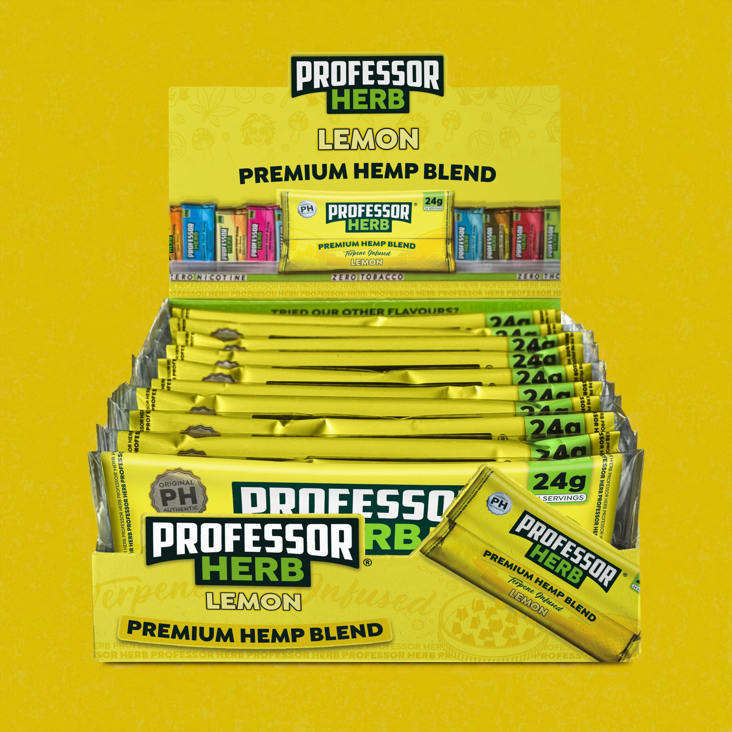 Professor Herb Premium Hemp Blend (24g) - Lemon - Image 3