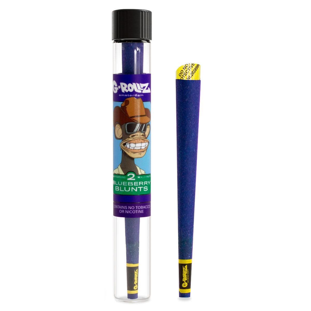 G-Rollz 'Ape' Wraps 2pcs 2 Pack - Blueberry Blunts