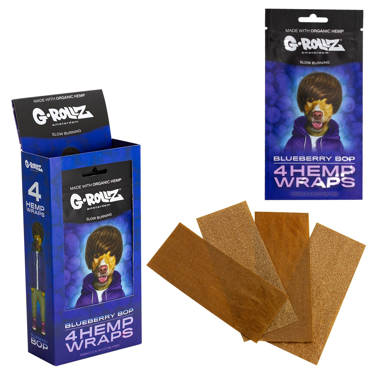 G-Rollz Hemp Wraps - (15 Pack) - Image 2
