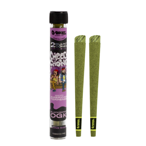G-Rollz Cheech & Chong Terpene Infused Hemp Blunts - Blackberry OGK