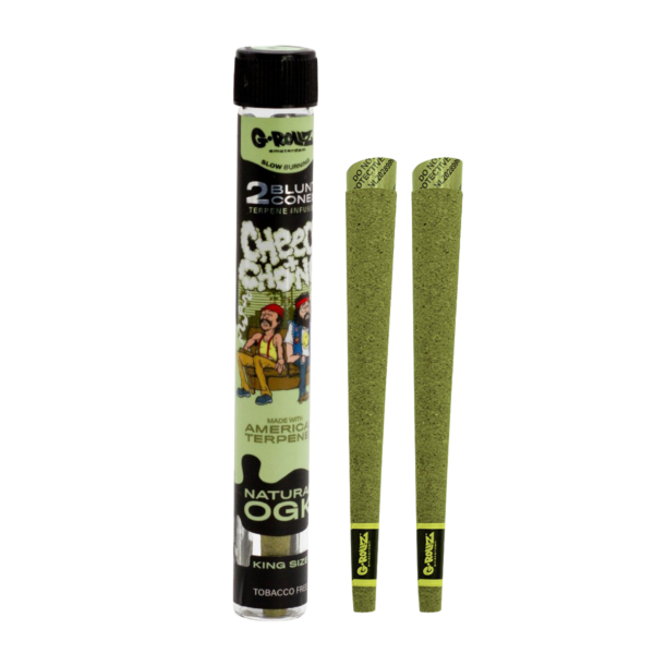 G-Rollz Cheech & Chong Terpene Infused Hemp Blunts - Natural OGK
