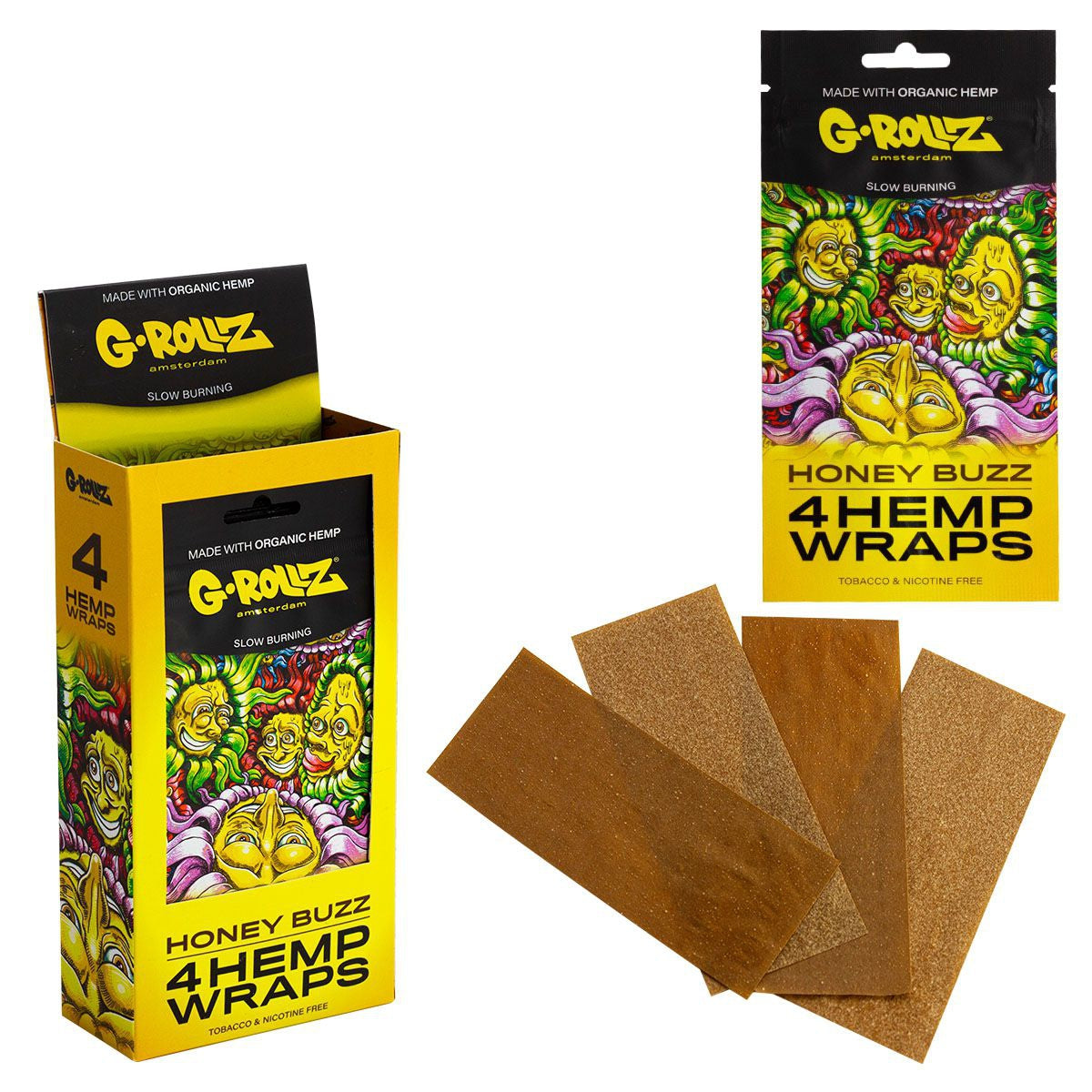G-Rollz Hemp Wraps - (15 Pack)