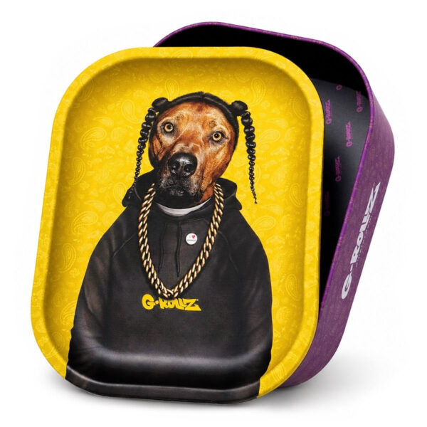 G-Rollz Rolling Tray Storage Tin — Rap Dog