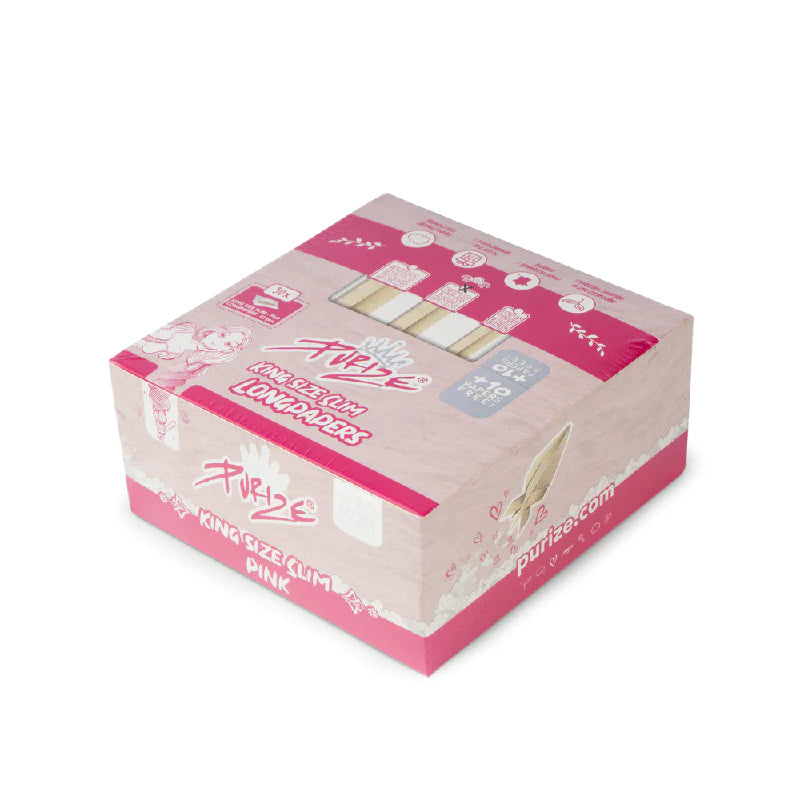 PURIZE® King Size Slim Longpapers - Pink - Image 2