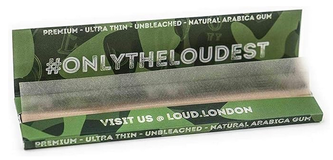 Loud Ldn XLoud Rolling Papers: Natural Unbleached - King Size