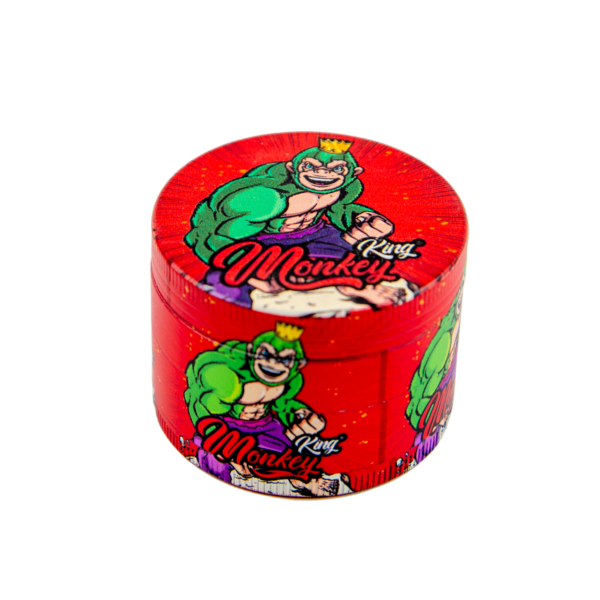 Monkey King Metal Grinder — Pink Graffiti