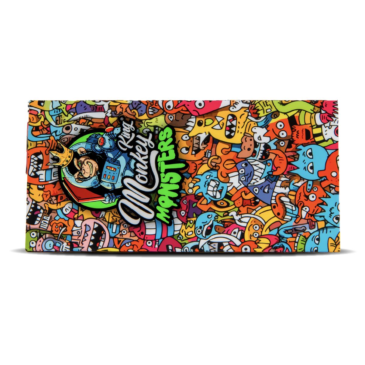 Monkey King Papers, Tips & Tray: Magnetic Monsters Edition - King Size Unbleached - Image 3