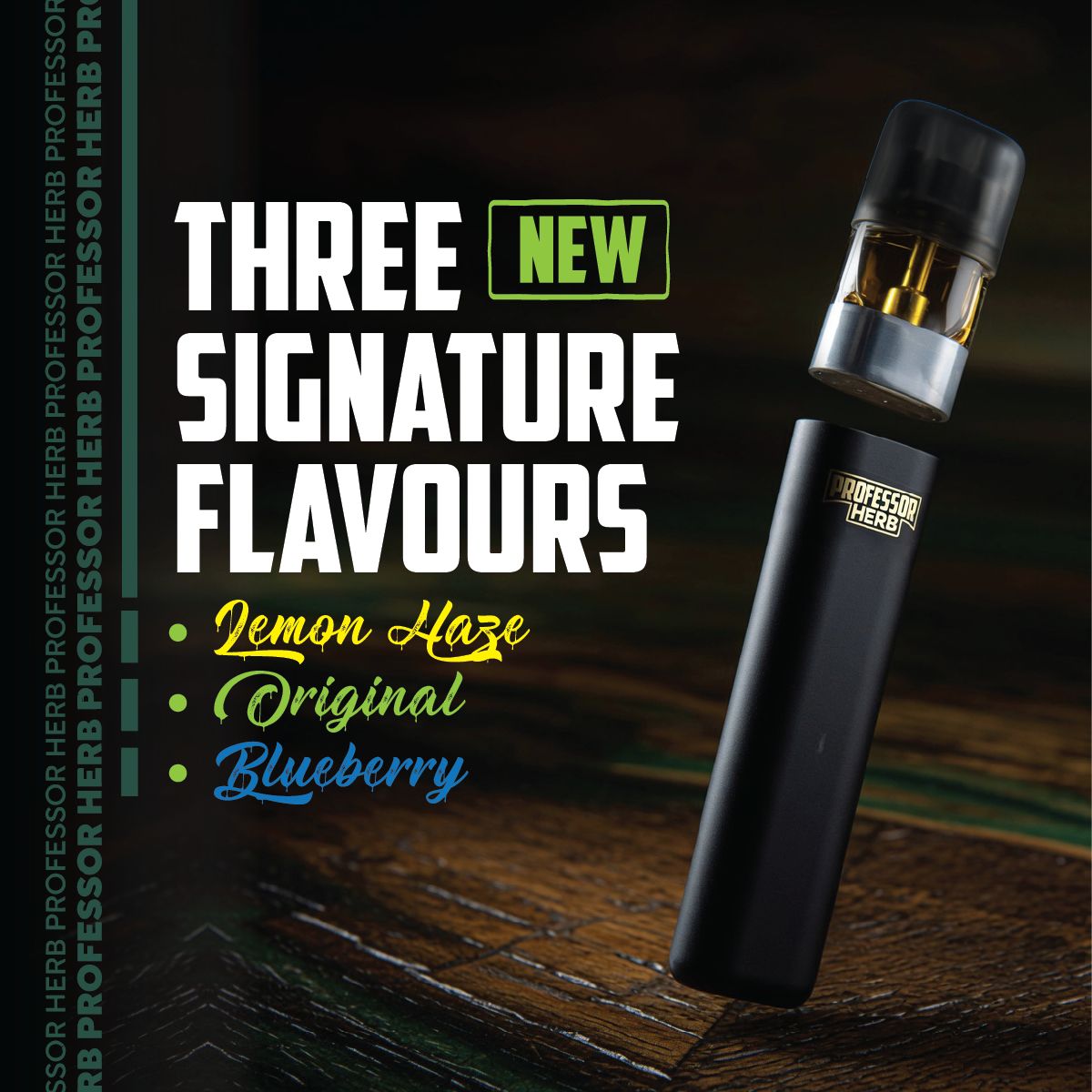 Professor Herb 1000MG H4CBD Full Spectrum 1ML Pod Kit - Lemon Haze - Image 2