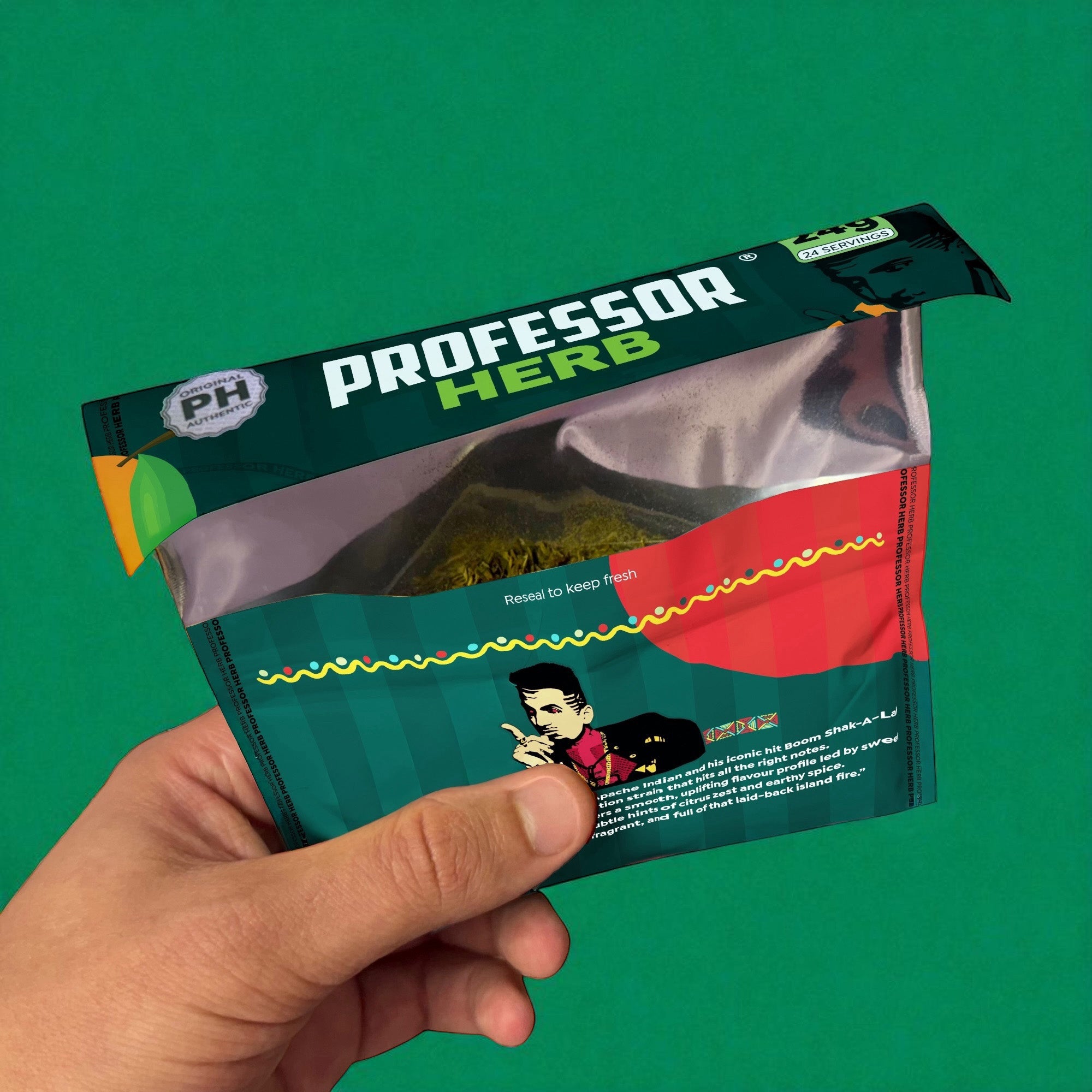 Professor Herb Premium Hemp Blend (24g) - Apache Haze - Image 4