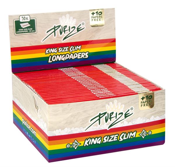 PURIZE® King Size Slim Longpapers - Rainbow - Image 2
