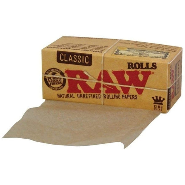 RAW 3m Roll Rolling Papers: Classic - 3m
