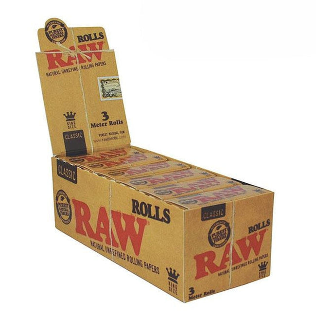 RAW 3m Roll Rolling Papers: Classic - 3m - Image 2