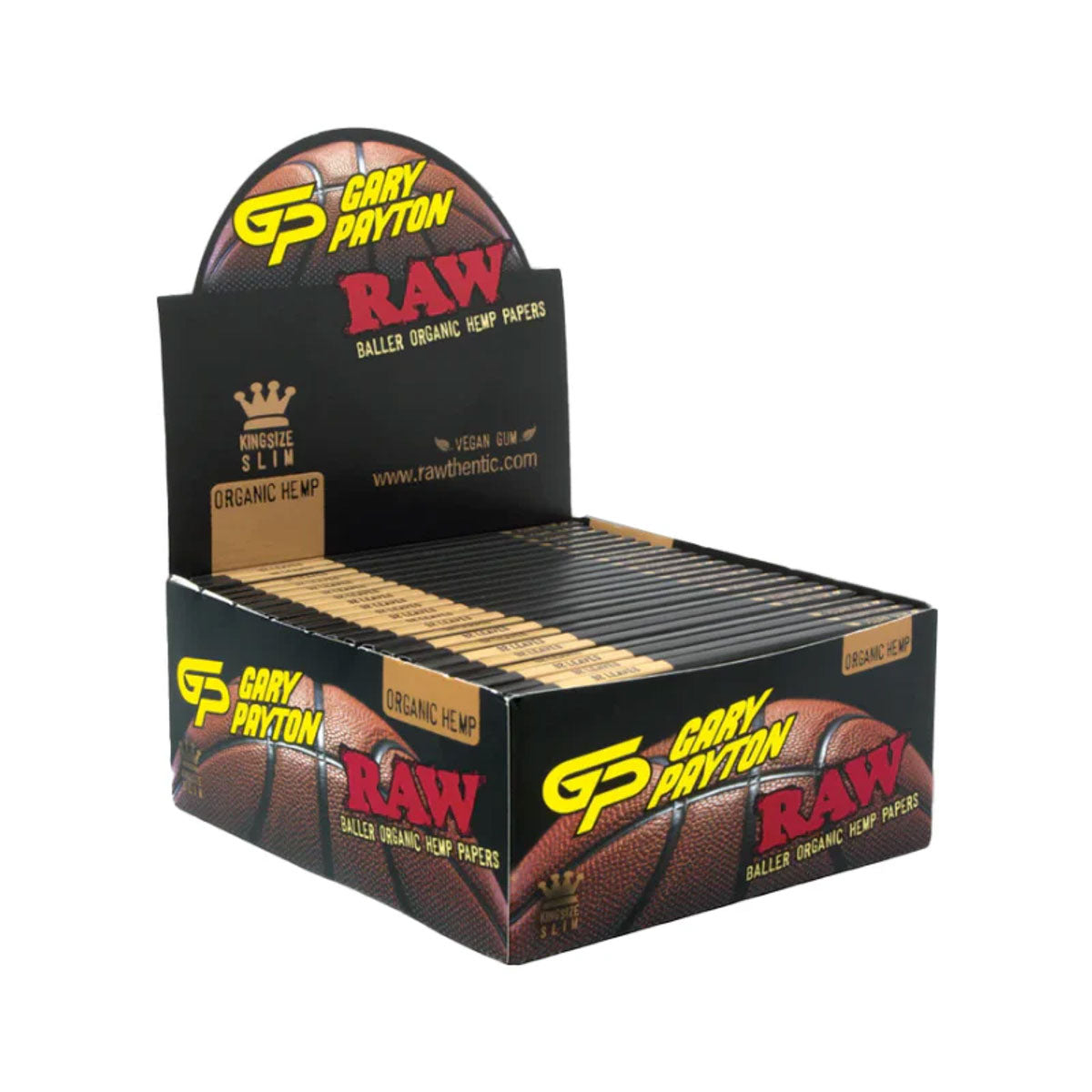 RAW Gary Payton Edition King Size Slim Organic Hemp Papers - Image 3