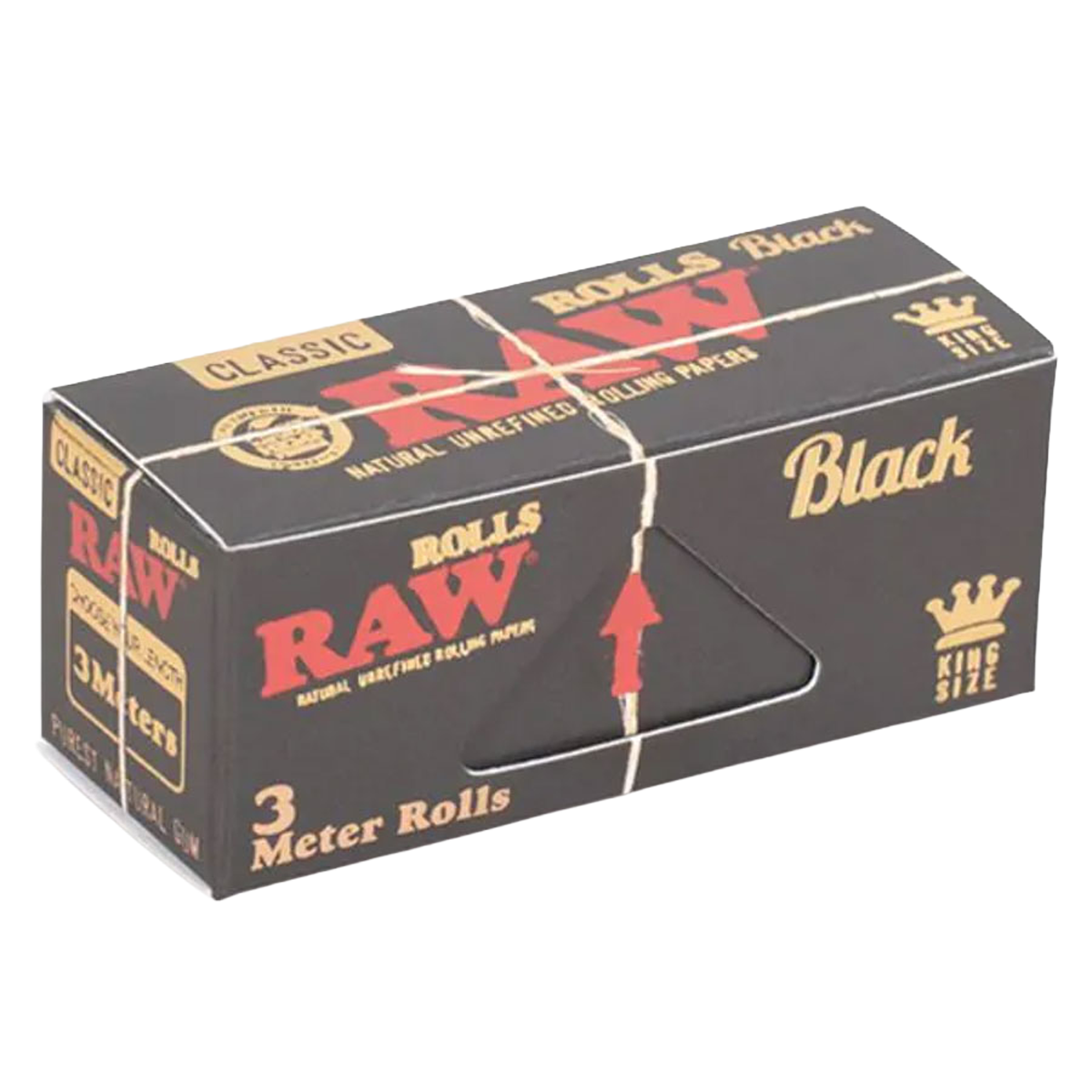 RAW Black 3M Roll Rolling Paper
