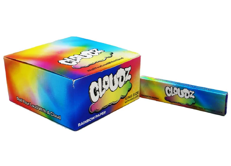 Cloudz King Size Rolling Papers with Side Lock - Image 3
