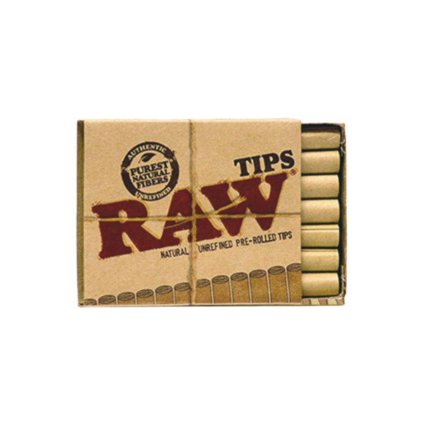 RAW Natural Unrefined Pre-rolled Tips