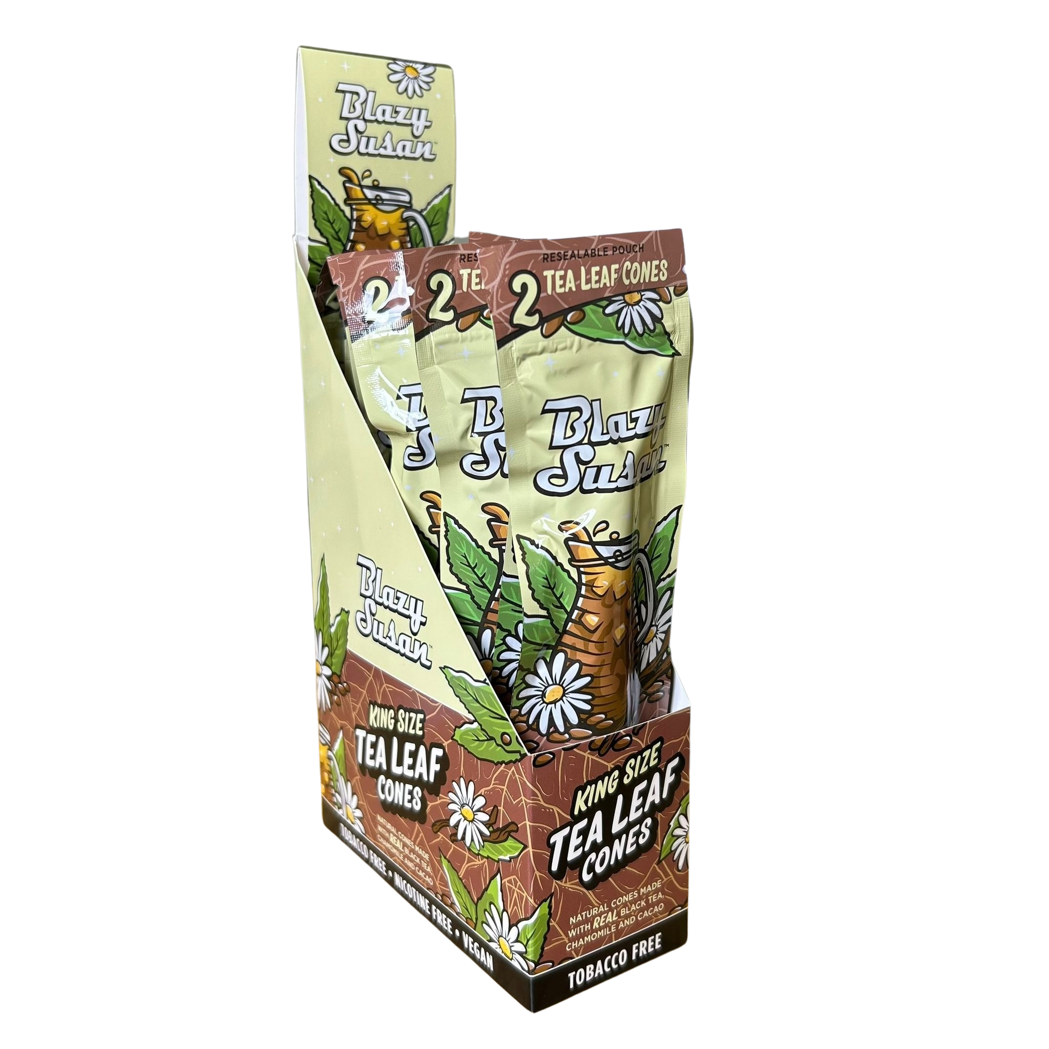 Blazy Susan Tea Leaf Cones - Image 2
