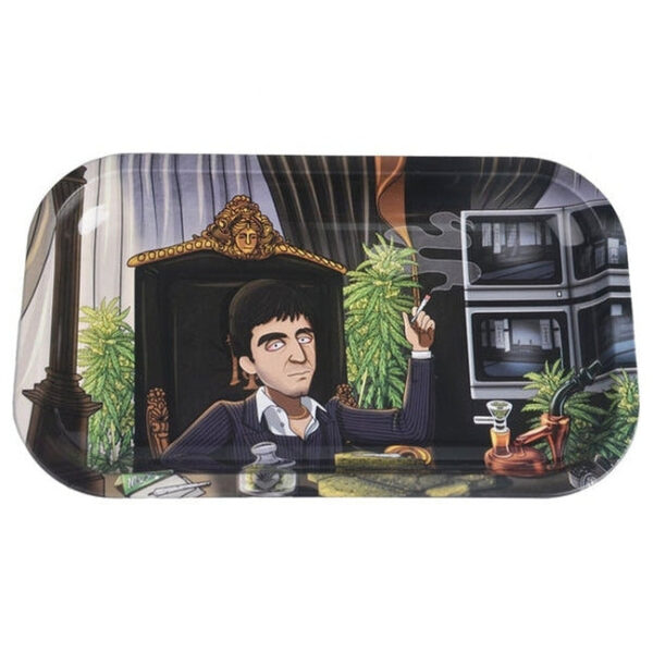 Wise Skies 'Scar' Medium Rolling Tray