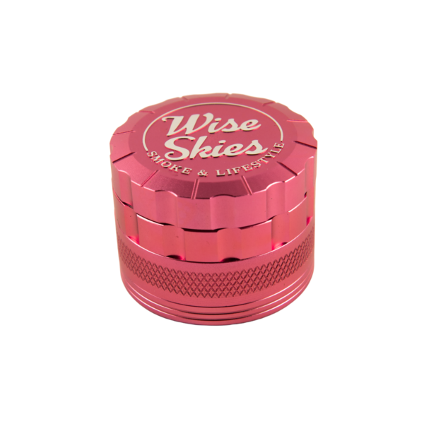 Wise Skies 4 Piece Zooza Grinder — Pink
