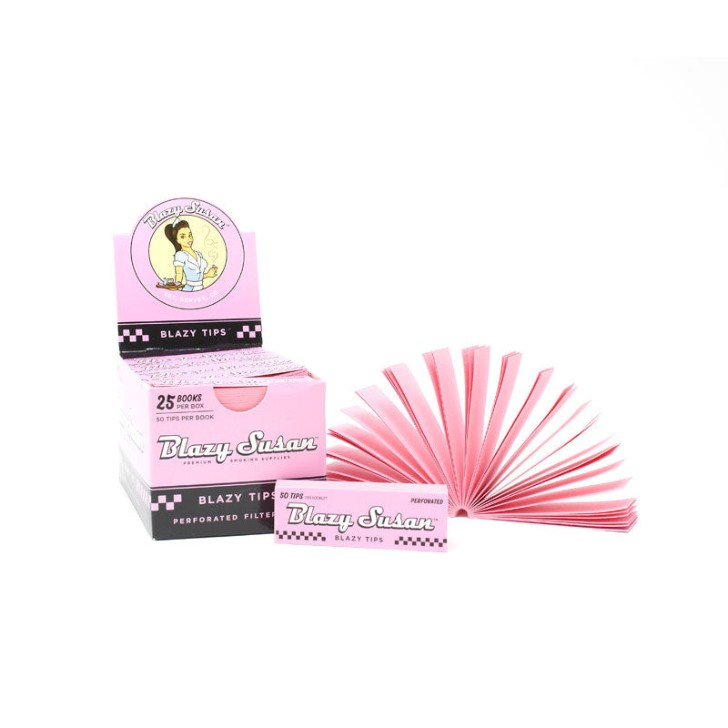 Blazy Susan Pink Perforated Filter Tips - Image 2