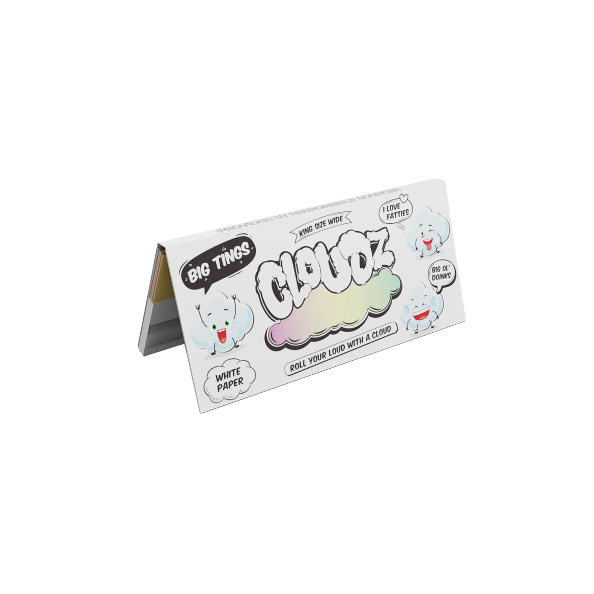 Cloudz King Size Wide Rolling Papers - Image 2