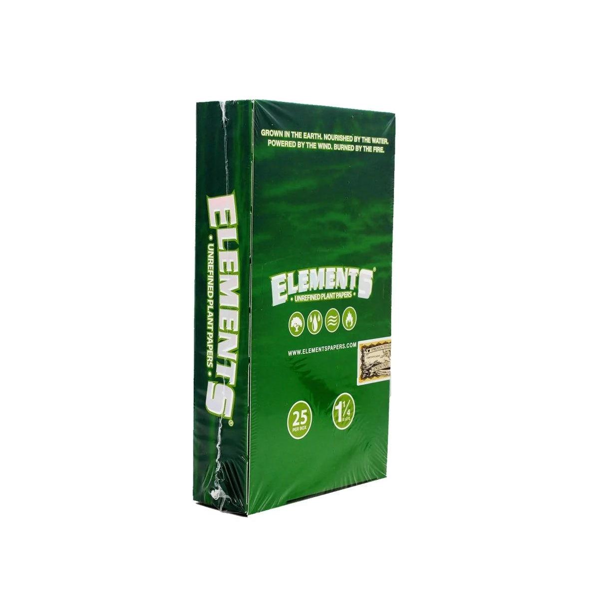 Elements Unrefined Plant 1 ¼ Rolling Papers - Image 2