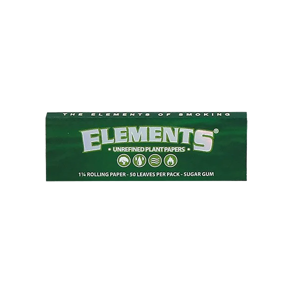 Elements Unrefined Plant 1 ¼ Rolling Papers