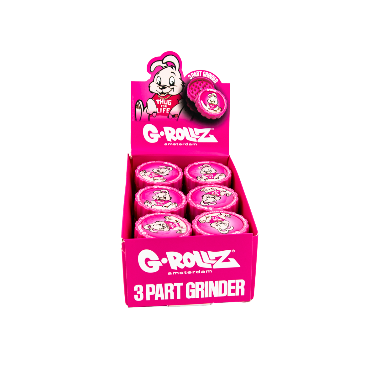 G-Rollz Thug For Life 3 Part Grinders - Image 3