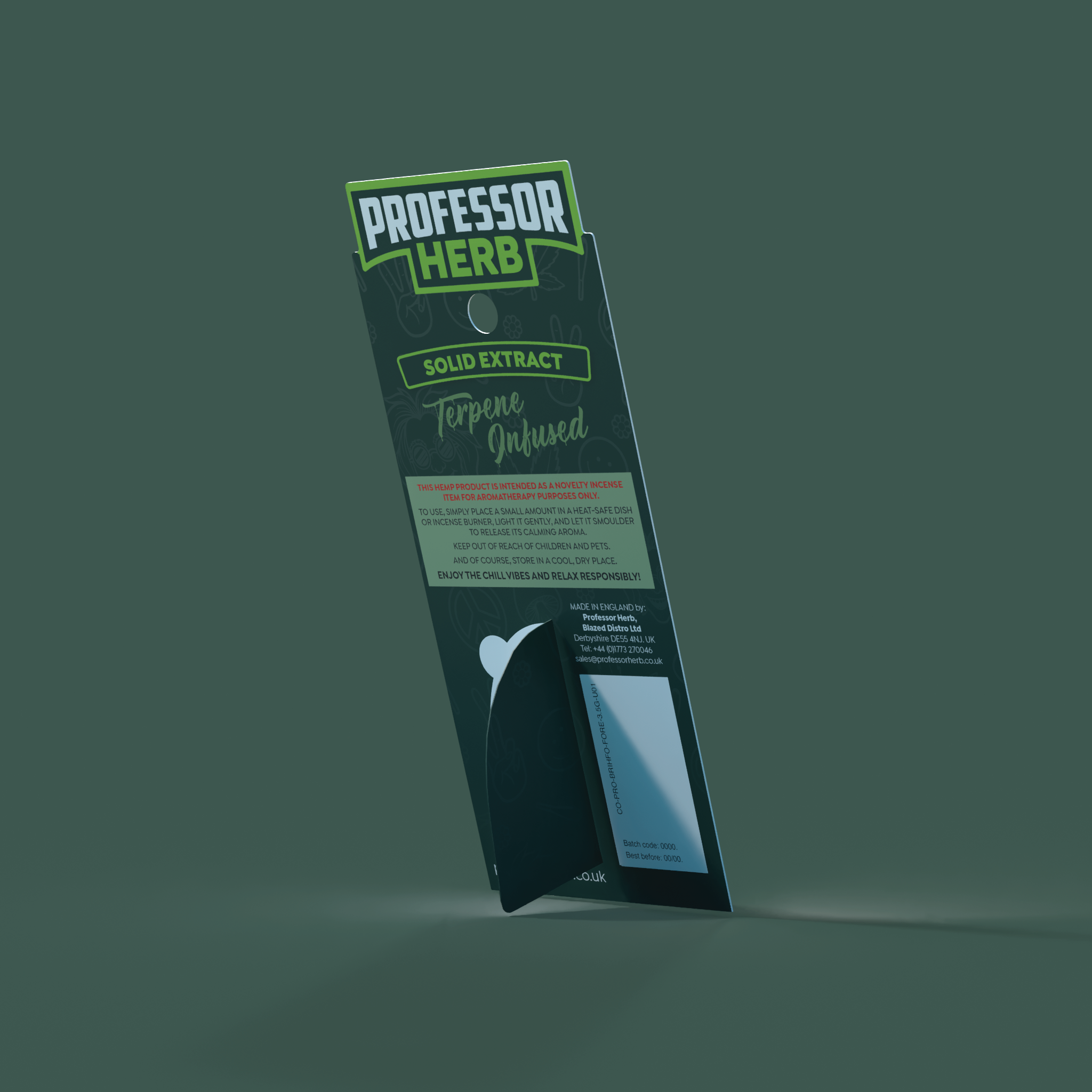 Professor Herb H4CBD Solid Extract 2.0g - Gold Press - Image 3