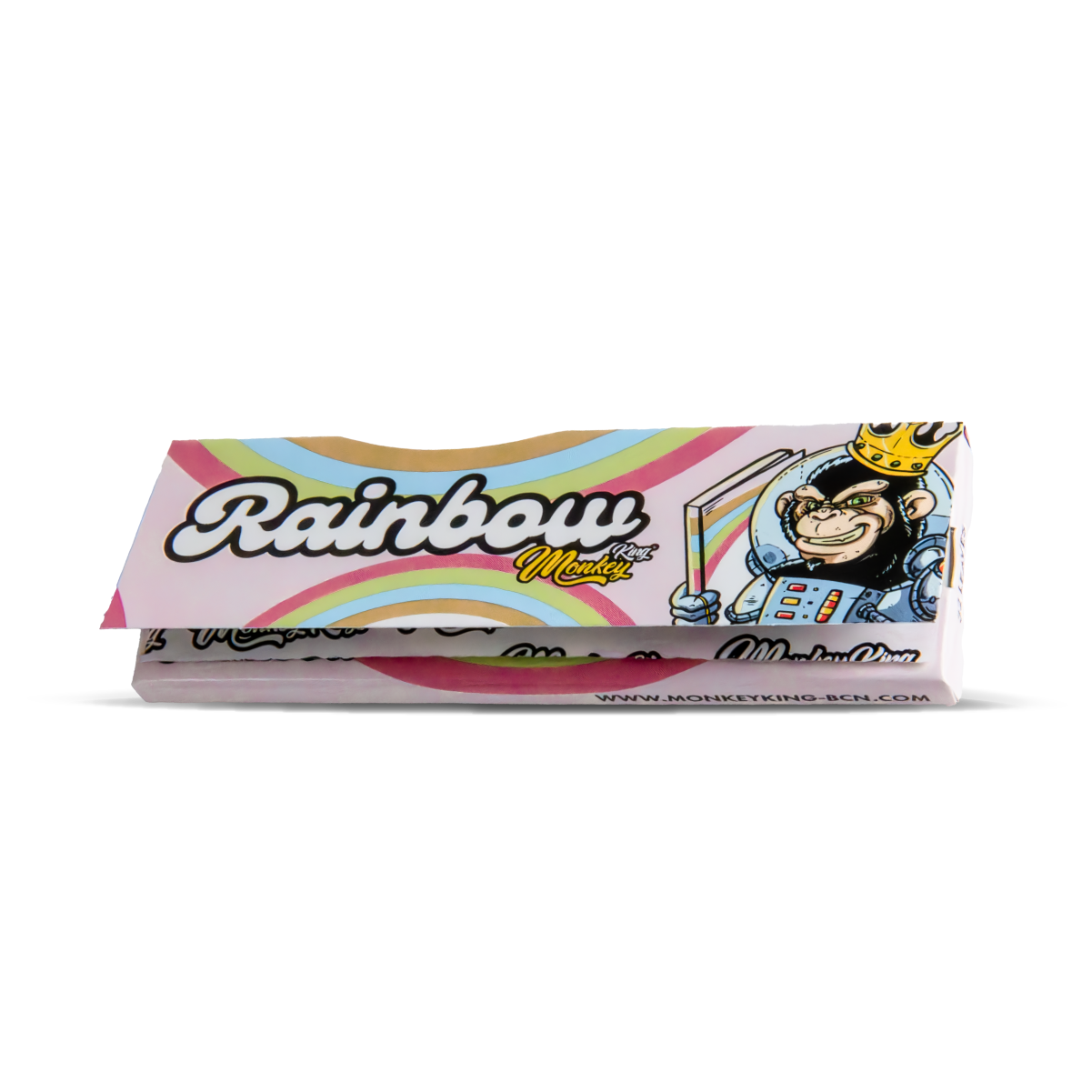 Monkey King Rolling Papers: Rainbow - King Size