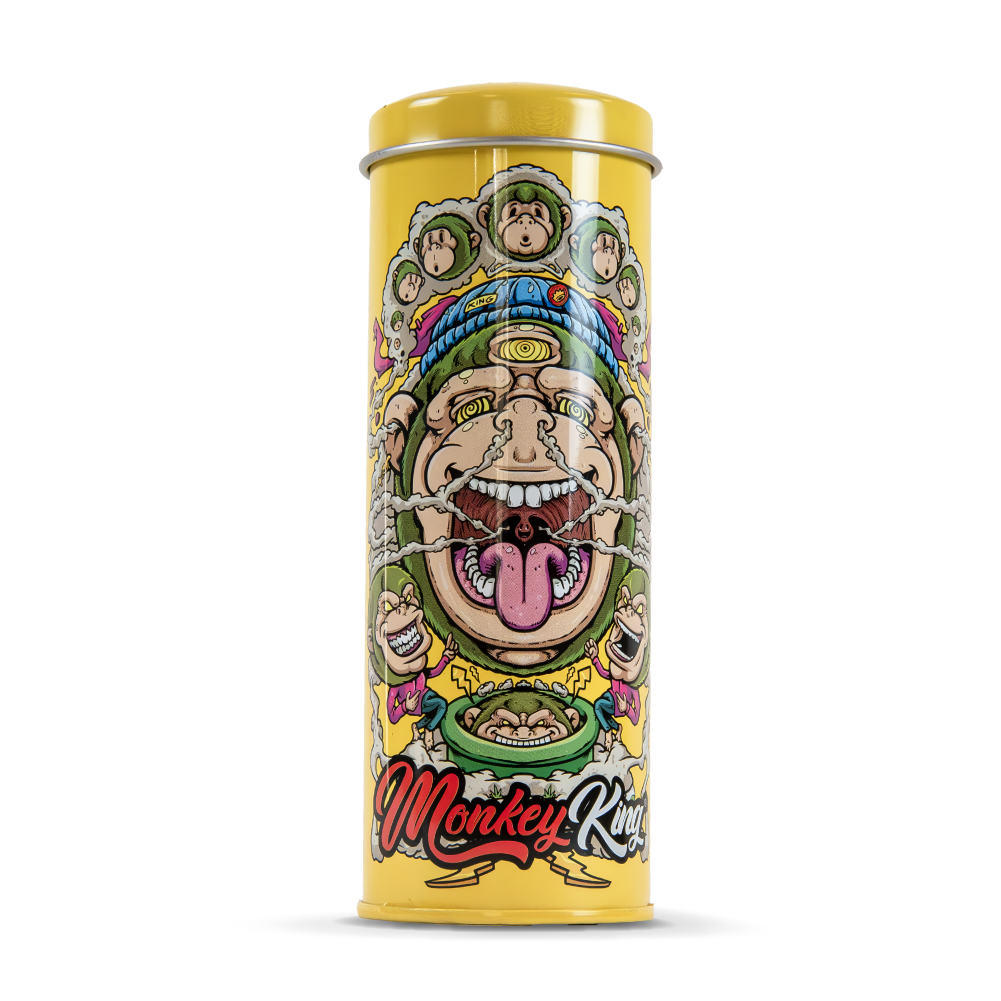 Monkey King Mixed Smoking Gift Set: Round Tin Ed.