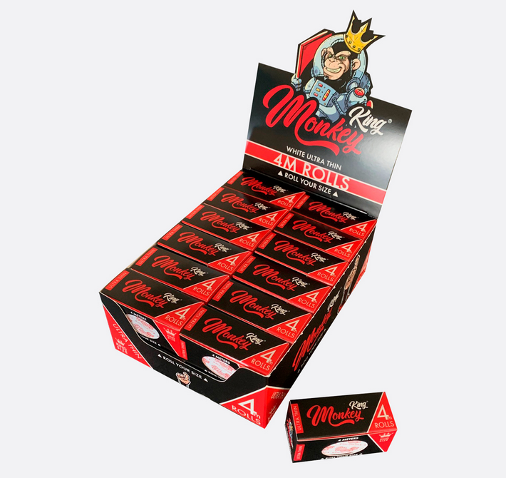 Monkey King King Size Ultra Thin 4m Rolls - White - Image 2