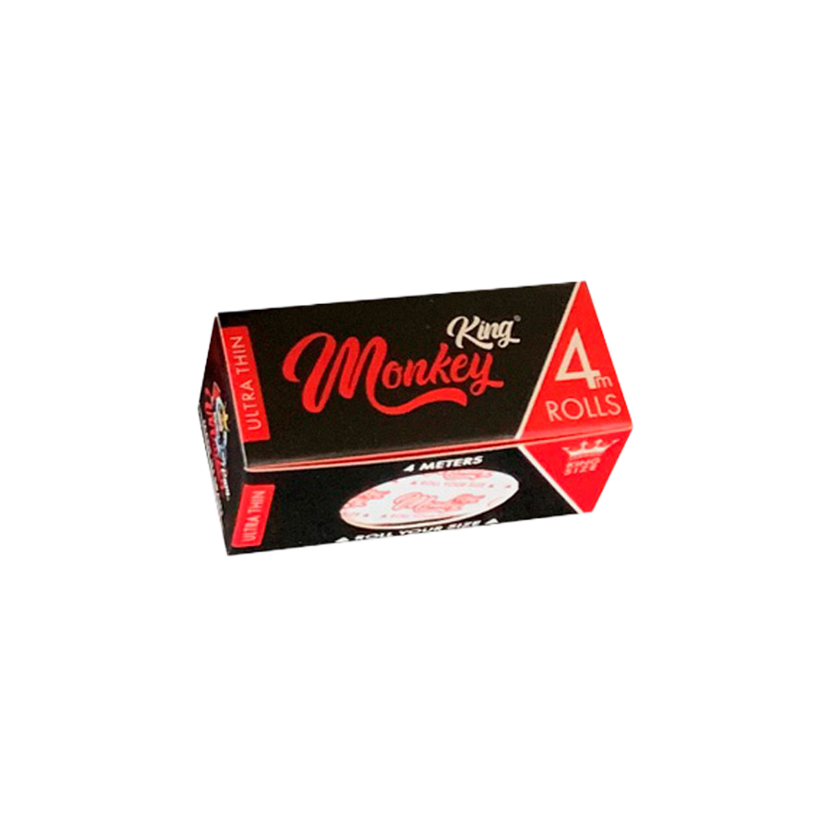 Monkey King King Size Ultra Thin 4m Rolls - White