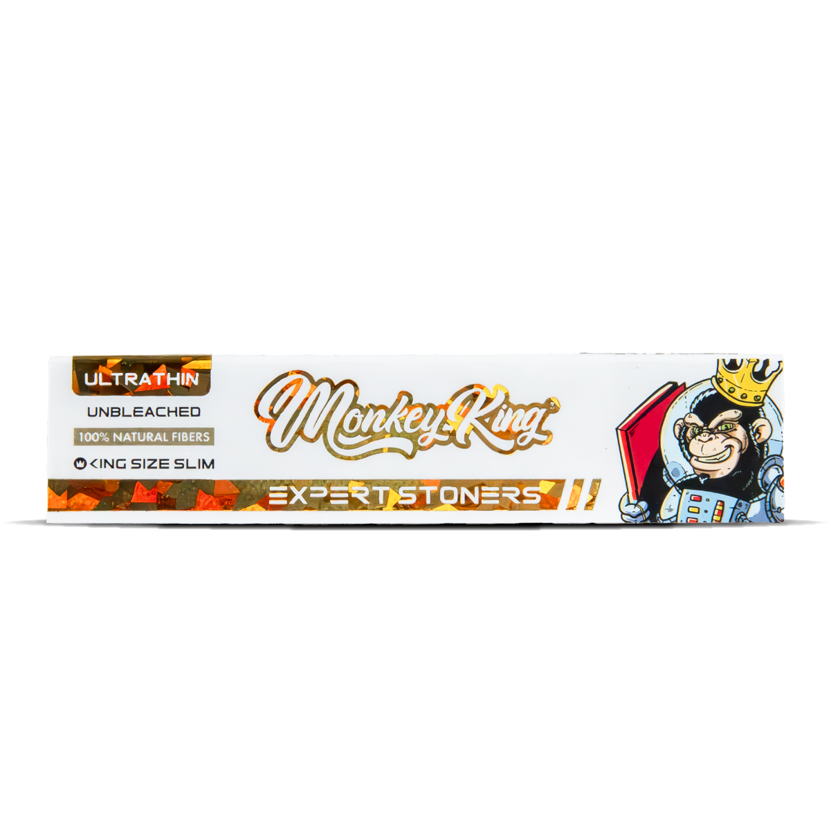 Monkey King Expert Stoners Rolling Papers: Unbleached - King Size Ultra Thin (50 Pack) - Image 2