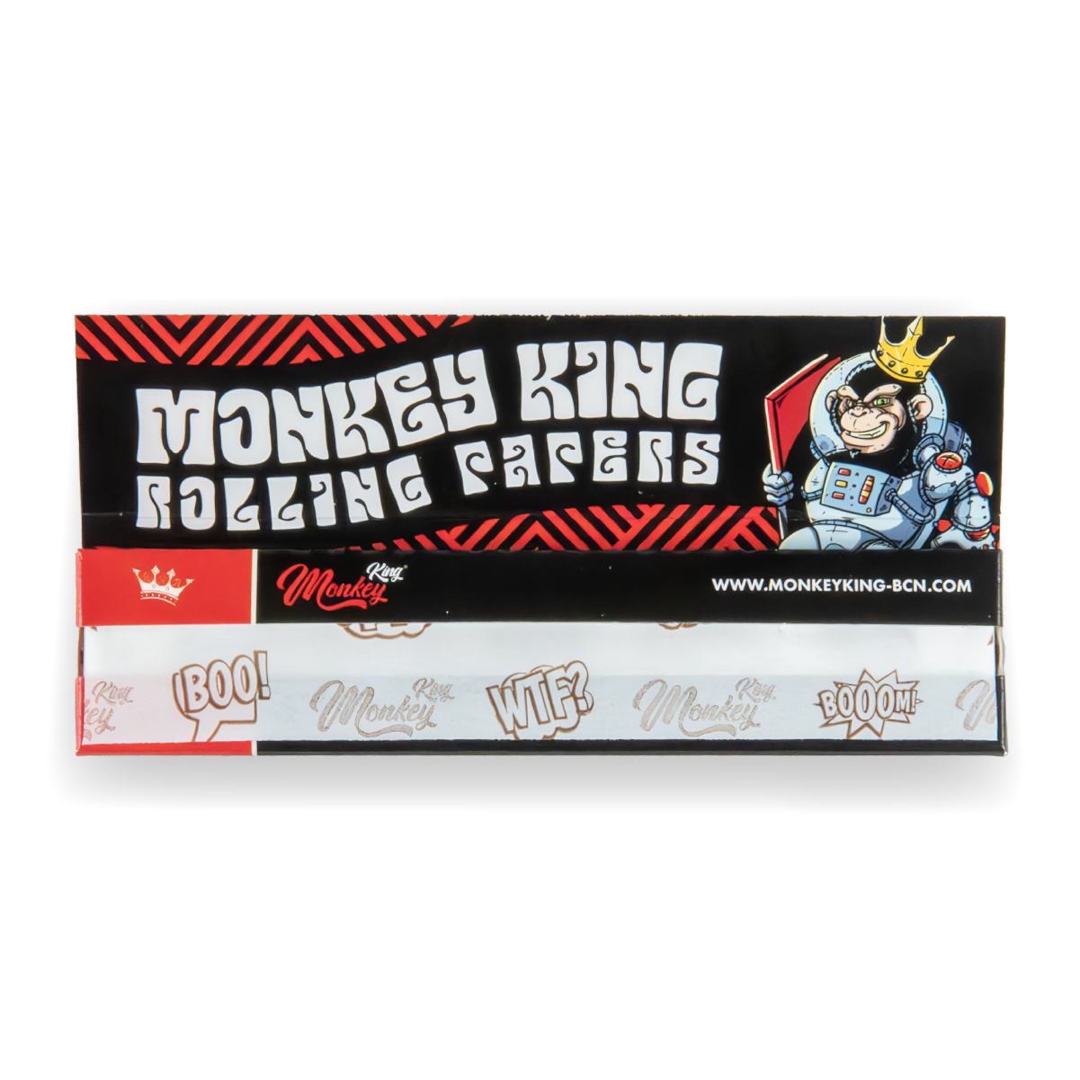Monkey King Rolling Papers: White - King Size - Image 2