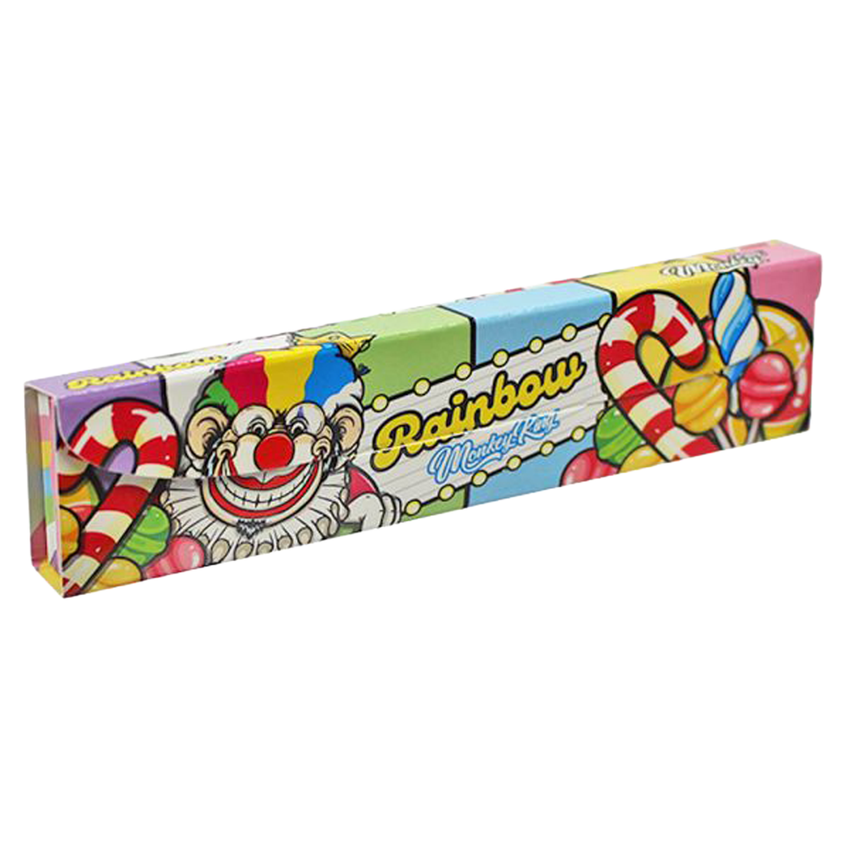 Monkey King Rolling Papers & Tips: Rainbow - King Size