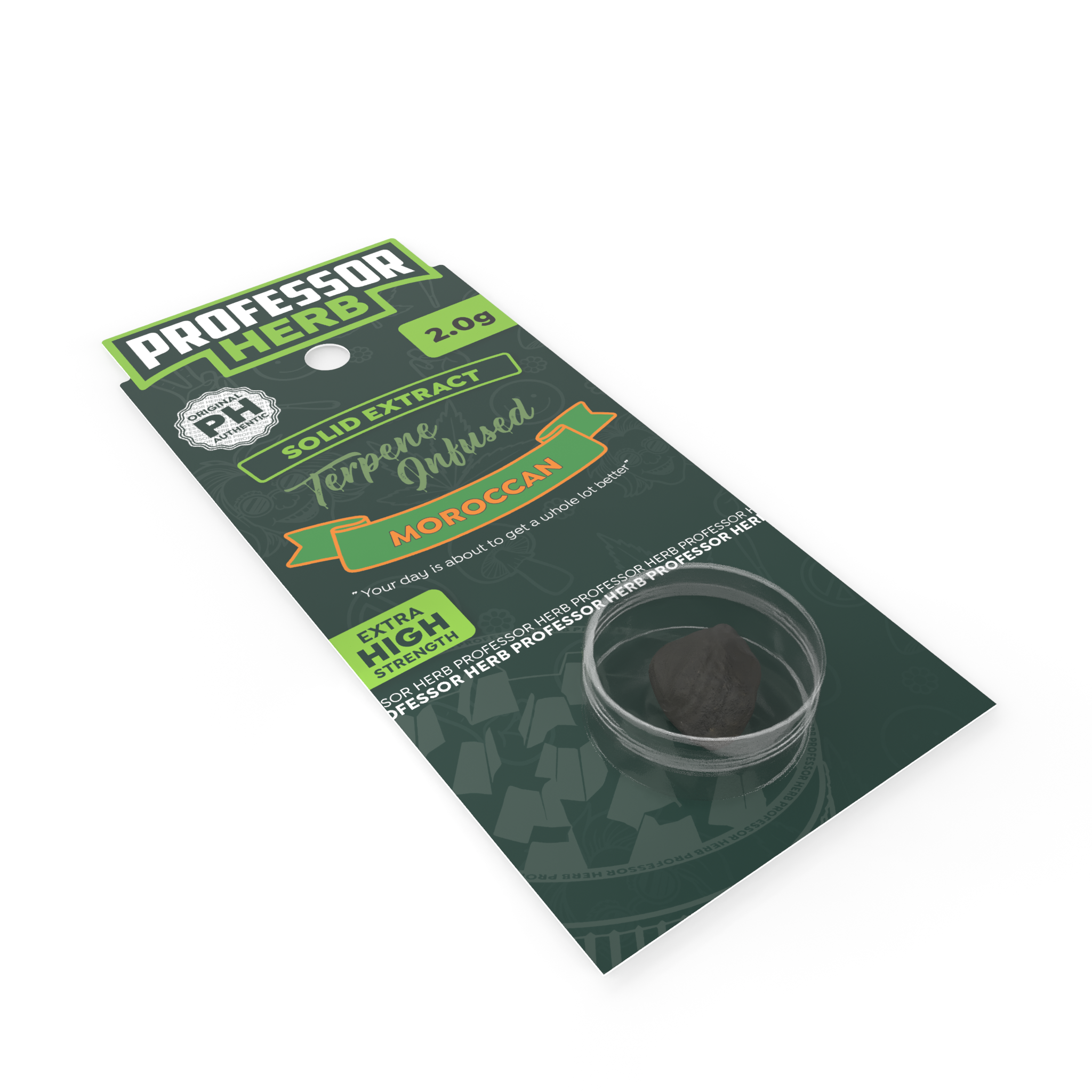 Professor Herb Hemp Solid Extract (2g) - Moroccan Hash (22%) - Image 5