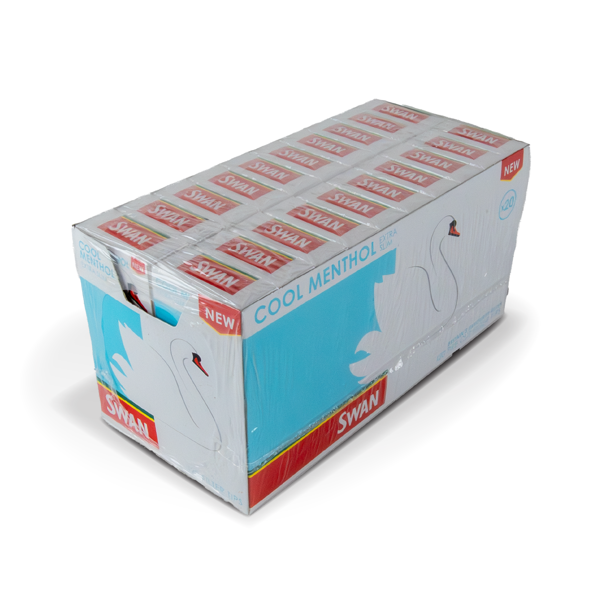 Swan Filters: Cool Menthol Extra Slim - 120 Tips - Image 2
