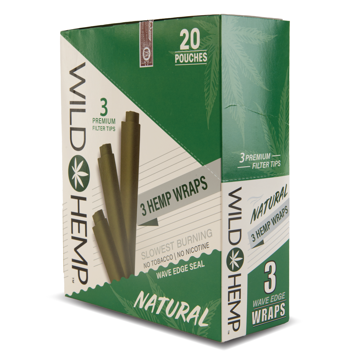Wild Hemp: 3 Hemp Wraps (20 Pack) - Image 7